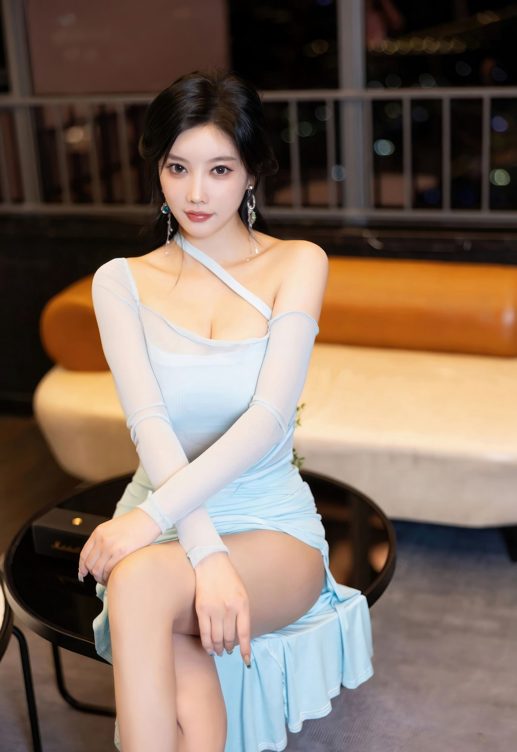 许岚cos大尺度白丝美腿玉足性感水中的丝袜写真寻觅写真网写真